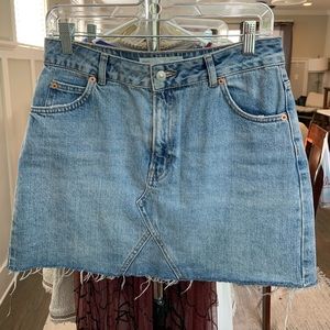 TopShop Denim Skirt